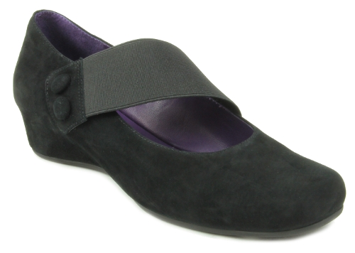 BLACK SUEDE MABLE